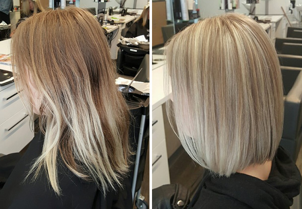 $90 for a Half Head of Foils, Toner, Cut & Blow Wave (value up to $159)