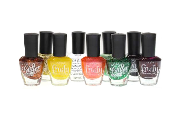 $24.99 for a Nine-Pack of LA Girl Nail Polishes    – incl. a Top Coat