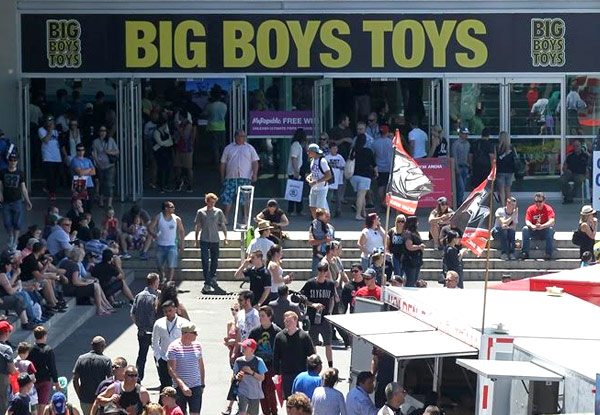 $25 for Two Tickets to Big Boys Toys, 28th - 30th October at ASB Showgrounds, Greenlane (value up to $50)