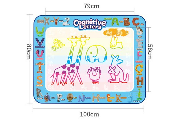 Large Water Doodle Mat - Four Sizes Available