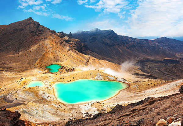 $265 for a Two-Night Stay for Two People incl. Continental Buffet Breakfast, Packed Lunch & Return Transport to the Tongariro Crossing