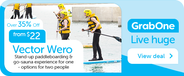 Stand-Up Paddleboarding & Go-Sauna Experience at Vector Wero Whitewater Park