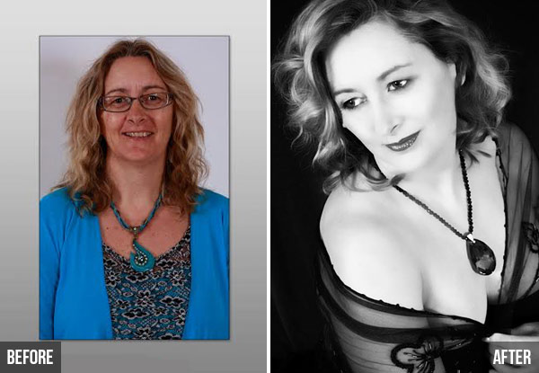 $69 for a Hollywood Makeover Photoshoot incl. an 8" x 12" Portrait Print & Two Wallet-Size Prints of One Image (value up to $395)