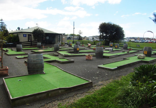 $3 for a Game of Minigolf for One Child or $5 for One Adult or $12 for Two Adults & Two Children (value up to $20)