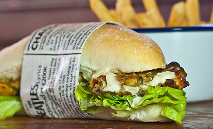$24 for Two Mussel Patty Burgers (value up to $48)