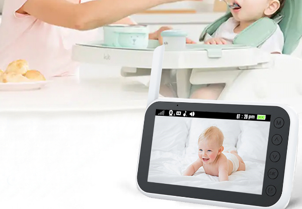 Baby Monitor with Camera & Display Screen