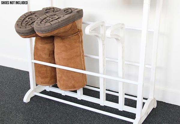 $10 For A Shoe & Boot Rack