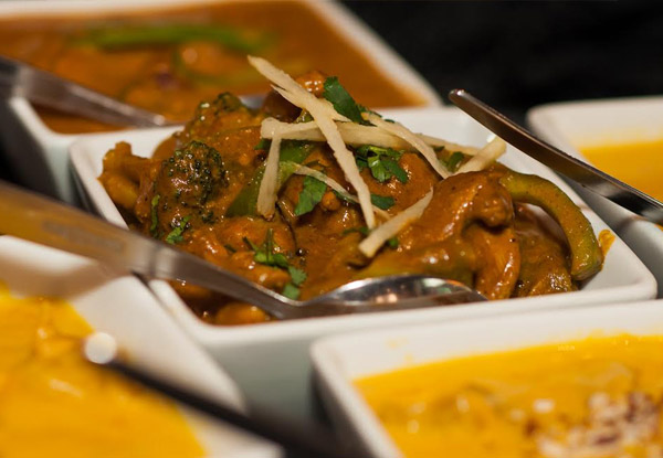 $22 for Two Curries & Rice Available at Two Great Locations (value up to $39)
