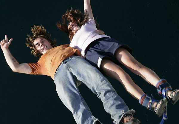 $250 for a Tandem Bungy Jump for Two People (value up to $338)