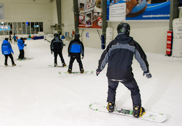 $59 for a Xmas Learn to Ski or Snowboard Group Lesson Pack (value up to $105)