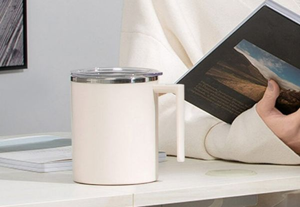 Automatic Double Layer Magnetic Self Stirring Mug - Three Colours Available