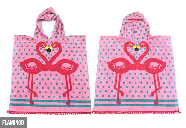 $8.99 for a Kids' Hooded Towel Available in Two Styles (value $34.99)