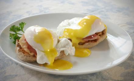 $16.50 for Two Eggs Benedict Breakfasts or $32 for Four (value up to $66)
