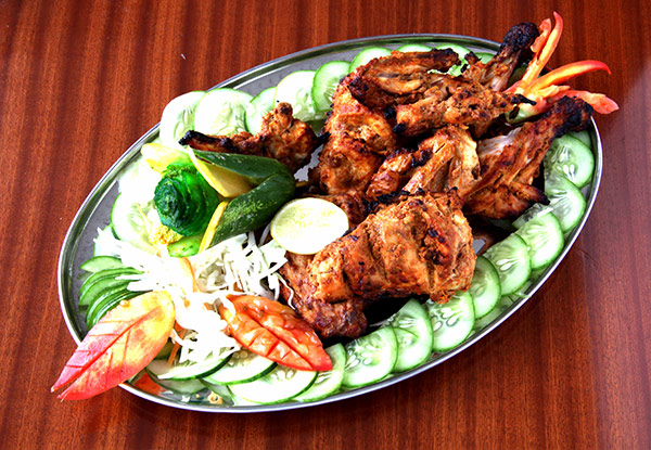 $45 for One Mixed Entree, Two Mains, Naan & Two Wines or Beer - Options Available for up to Eight People (value up to $312)
