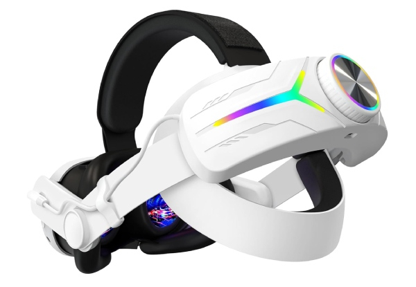 RGB Head Strap Compatible with Meta Quest 3 - Two Colours Available