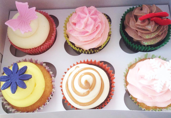 $20 for Six Christmas Cupcakes or $38 for 12 incl. Delivery (value up to $55)