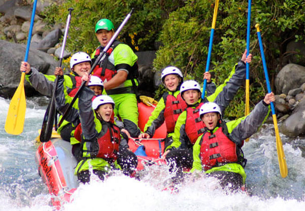 $89 for a White Water Rafting Adventure on the Tongariro River with New Zealand's Most Awarded Rafting Adventure Company (value $139)