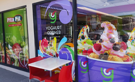 $3 for a Medium Frozen Yoghurt (value up to $6.50)