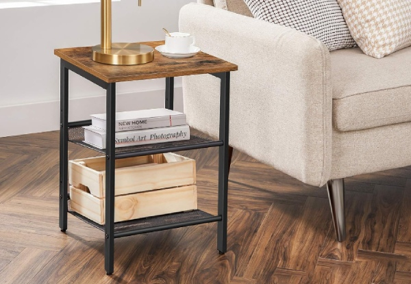 Vasagle Two-Piece Bedside End Table