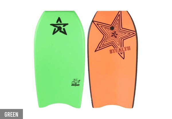 Stealth Drone Bodyboard - Available in Four Colours & Five Sizes - Elsewhere Pricing $99.99