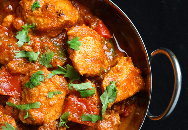$20 for Two Authentic Curries, Two Plain Rice & Two Roti or Chapati Bread (value $40)