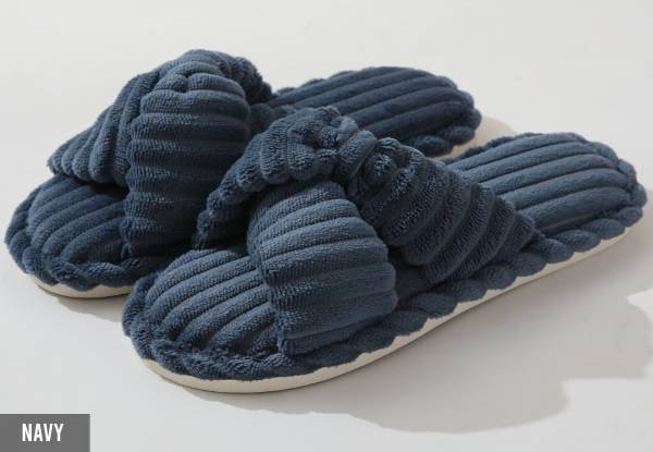 Women's Home Slippers - Available in Five Colours & Three Sizes