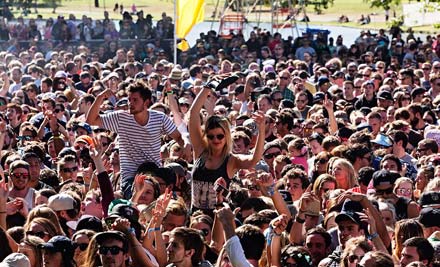 $65.90 for One Entry to the Electric Avenue Music Festival Christchurch - Saturday 6th February 2016 (value up to $109.90)