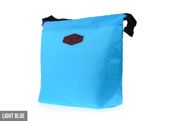 $9 for an Insulated Lunch Bag, or $14 for Two - Available in Six Colours