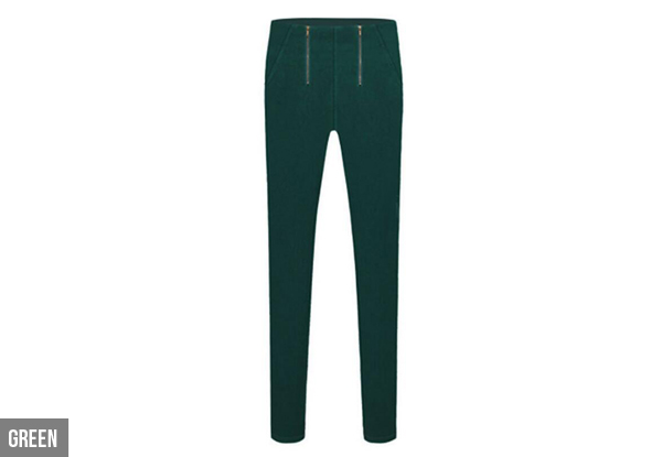 $18 for a Pair of Ladies' Skinny Pants – Five Colours Available