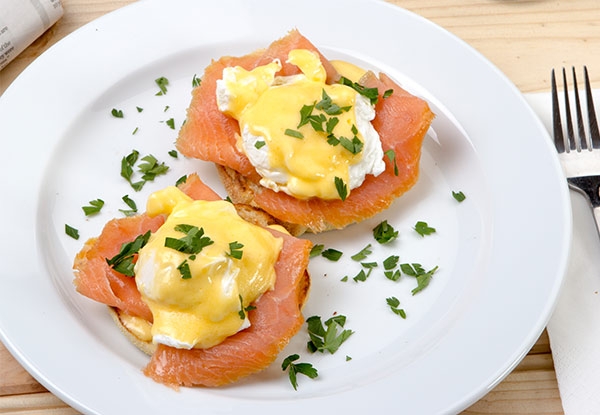 $22 for Any Two Breakfasts incl. The Big Breakfast, Eggs Benedict, Omelettes, & More (value up to $40)