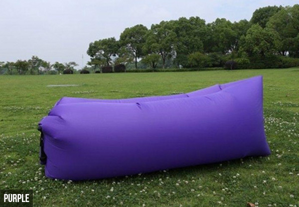 $25 for a Inflatable Lounger Outdoor Air Sofa