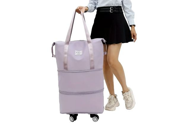 Large Capacity Folding Travel Duffle Bag - Four Colours Available