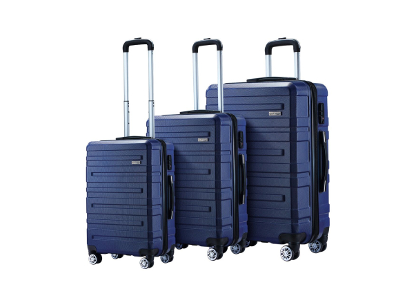 Buon Viaggio Hard Shell Lightweight Luggage Set - Available in Four Colours & Option for Two-Three Piece