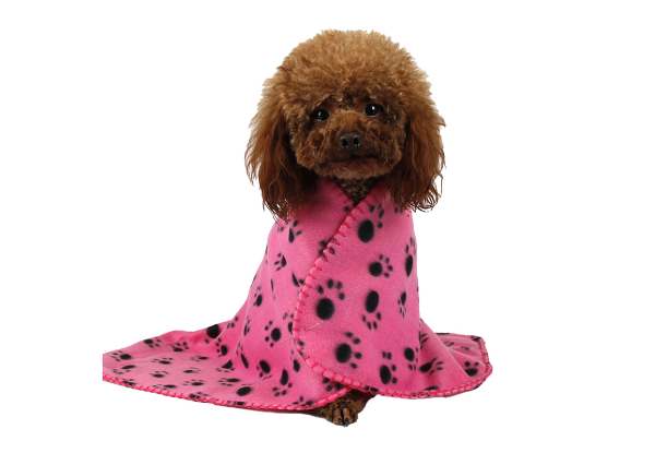Cosy Soft Pet Blanket - Available in Four Colours & Option for Two-Pack