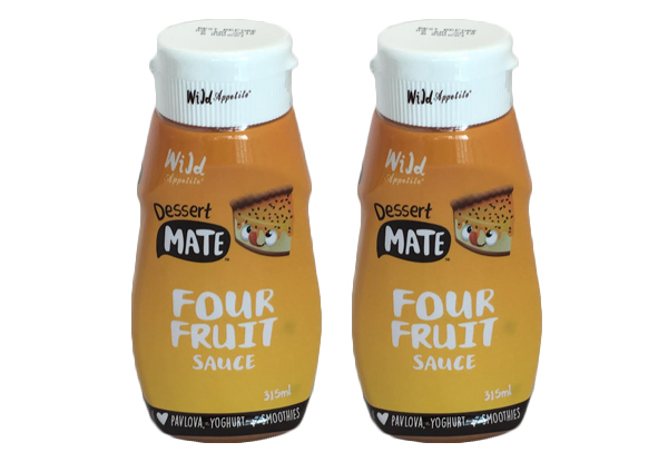 $6.90 for Two Bottles of Wild Appetite Dessert Mate Four Fruit Sauce (value $11.50)