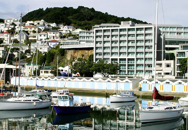 $159 for a One-Night Weekend Wellington Stay for Two People incl. Breakfast – Three-Person or Family Options Available