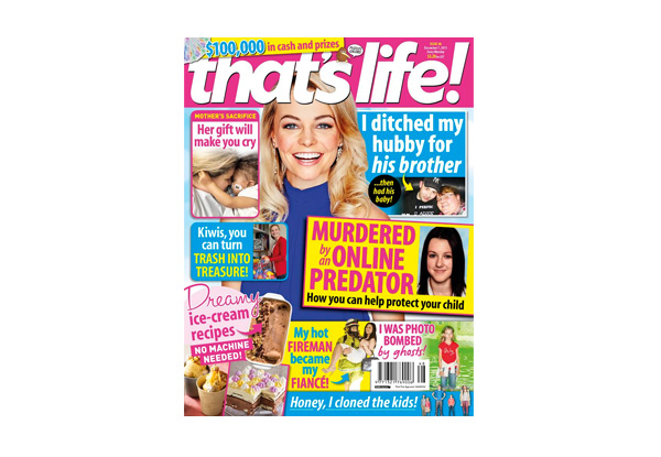 $22 for a Three-Month Subscription to That's Life! Magazine or $42 for Six Months (value up to $85.80)