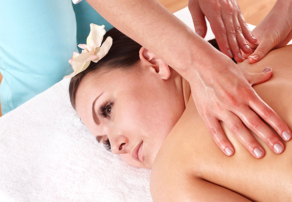 $21 for a 30-Minute Back Massage, $30 for a 45-Minute Back Pamper Package or $45 for a Deluxe Facial
