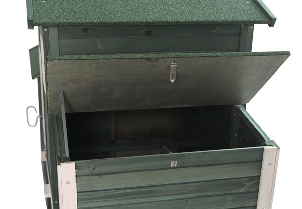 $279 for a Weather-Resistant Chicken Coop with Nesting Box
