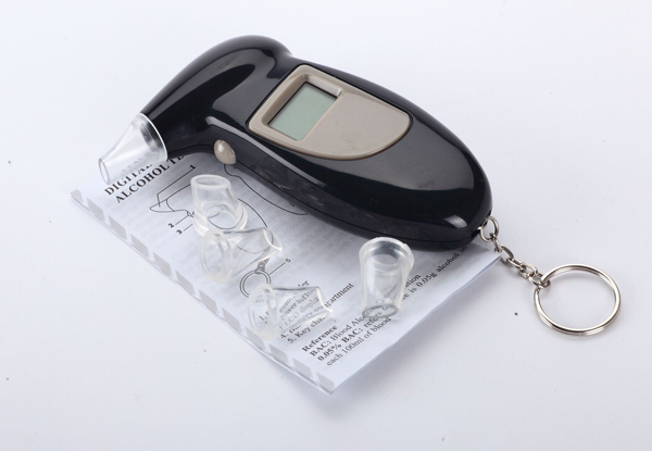 $25 for a Digital Alcohol Breathalyser with Free Shipping