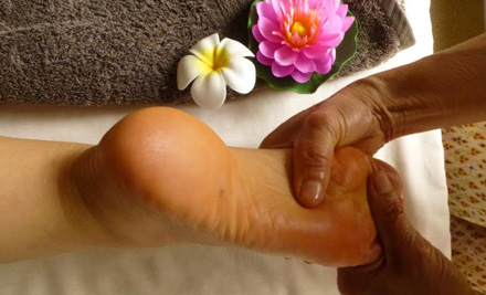 $45 for a 60-Minute Thai Foot Massage & Lower Leg Massage incl. a $20 Return Voucher (value up to $90)