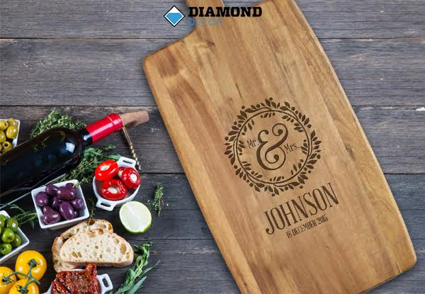 $49 for a Personalised Cheese Board incl. Nationwide Delivery