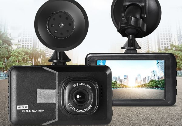 Manan 1080P Car Dash Camera with 11 Languages - Two Options Available