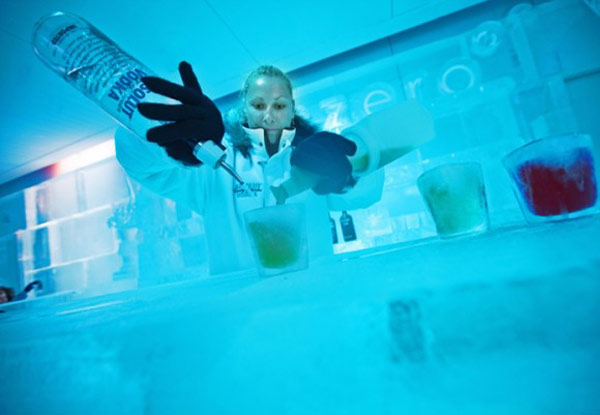 $16 for an Adult Entry to Below Zero Ice Bar incl. One Cocktail – Family Entry Option Available (value up to $85)