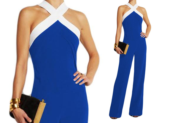 $27 for a Halter Neck Jumpsuit – Available in Two Colours