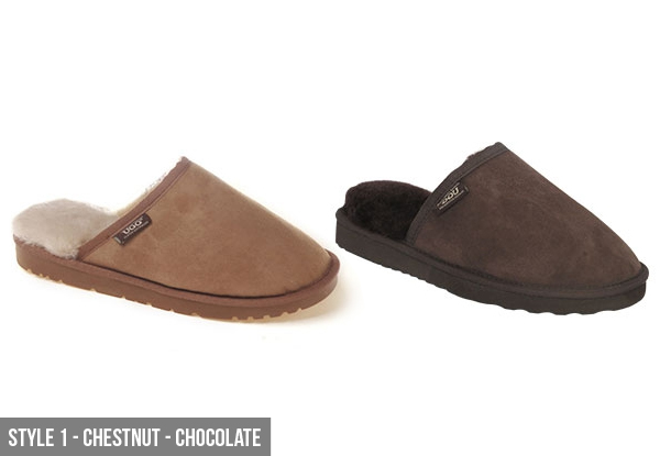 $65 for a Pair of Genuine UGG Slippers – Available in Three Styles (value $65)