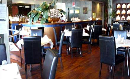 $30 for Two Mains & Two Glasses of Wine or Soft Drink (value up to $71.80)