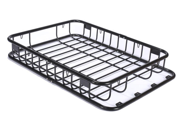 $129 for a Steel Car Rooftop Cargo Basket