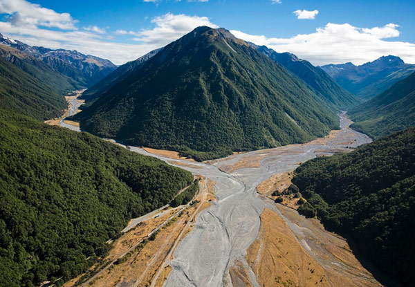 $389 Per Person Twin Share for a Return Tranzalpine Adventure incl. Two Nights Accommodation in Greymouth in a Standard Room & Breakfast Both Mornings