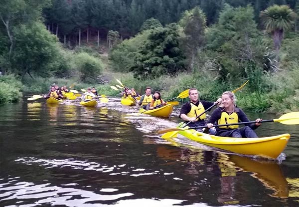 Three-Hour Glow Worm Kayak Trip - Options for up to Six People